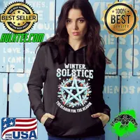 Winter Solstice The Reason For The Season Christmas Star 2024 Hoodie