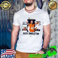 Alex Singleton 2024 Denver Broncos Walter Payton Man of the Year nominee Guys V Neck