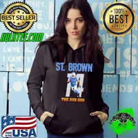 Amon-Ra St Brown German-American professional football wide receiver Detroit Hoodie