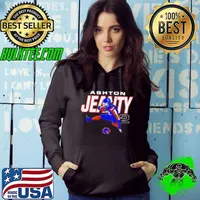 Ashton Jeanty No.2 Boise State Broncos Football Hoodie