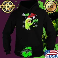 Bad cat ho ho no Christmas meaningful Hoodie