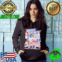 Boise State Broncos 2024 Champions Of Mountain West Hoodie