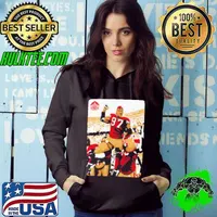 Bryant Young San Francisco 49ers NFL football hall of fame graphic Hoodie
