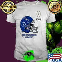 College Football Playoff 2025 Boise State Broncos Helmet NCAA Bowl Games 2024-2025 Unisex