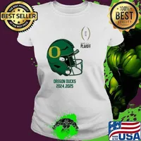 College Football Playoff 2025 Oregon Ducks Helmet NCAA Bowl Games 2024-2025 Ladies tee