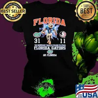 Florida Gators 31 11 Florida State Seminoles Score The Winningest Team In College Football Go Florida 2024 shirt