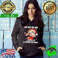 Funny Christmas Italian Christmas Donkey Dominic The Donkey Hoodie