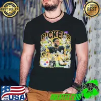 George Pickens Pittsburgh American professional football wide receiver Vintage Bootleg Guys V Neck