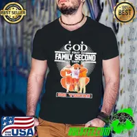 God First Family Second Then Clemson Tigers Cade Klubnik The Tiger And Dabo Swinney Shirt