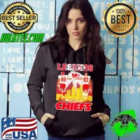 Gonzalez and Kelce Kansas City Chiefs Legends signature city skyline shirt