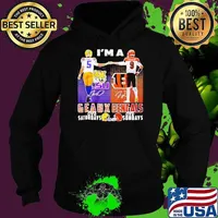 I’m a LSU Tigers x Cincinnati Bengals Fan signature city skyline Hoodie