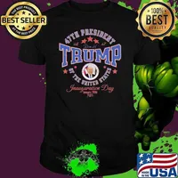 Inauguration Day 47th President Trump of The United States T-Shirt
