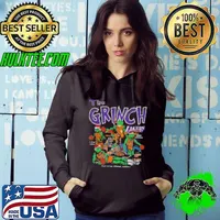 Los Angeles Lakers The Grinch Holiday Basketball Legends Hoodie