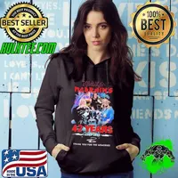 Nicko Mcbrain’s 42 Years 1983 2024 Thank You For The Memories Signature shirts Hoodie