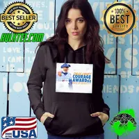 North Carolina’s Tylee Craft is the 23rd annual recipient of the Capital One Orange Bowl-FWAA Courage Award 2024 Poster Hoodie