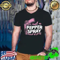 Not A Pepper Spray Kind Of Girl Guys V Neck