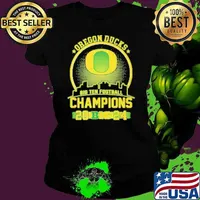 Oregon Ducks Football Big 10 Champions 2024 Go Ducks Skyline Logo Ladies tee