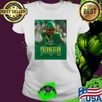 Oregon Ducks Matayo Uiagalelei is a finalist for the 2024 Polynesian College Football Player of the Year Award Poster tshirt