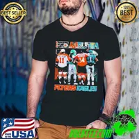 Philadelphia Hockey Konecny Couturier X Philadelphia Eagles Barkley Hurts Guys V Neck