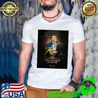 Poster Mondo Duplantis Male Field Athlete Of The Year World Athletics Awards 2024 shirt