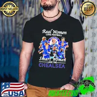 Real women love football smart women love the Chelsea FC Guys V Neck