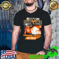 Tennessee Volunteers Football 2024 It's Our Time Go Vols Guys V Neck