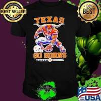 Texas Longhorns go horns football mascot Unisex