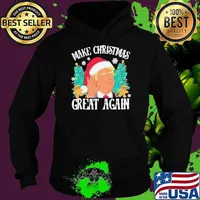 Trump Make Christmas Great Again 2024 Hoodie