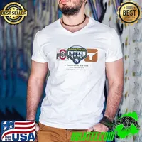 2025 Goodyear Cotton Bowl Ohio State Buckeyes Vs Texas Longhorns Matchup Championship College Football Semifinal Match Logo shirt