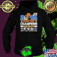 2025 Orange Bowl Champions Notre Dame Football score Fan Favorite Hoodie