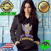 Baltimore Ravens The King Of AFC North Champions NFL Playoffs 2024 2025 Merch By CornDoggyLoL Hoodie
