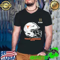 College Football Playoff 2024 2025 Texas Longhorns Helmet Guys V Neck