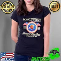 Donald Trump 47th president of the United states Inauguration day 2025 Ladies Tee