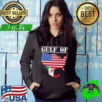 Funny Trump Gulf Of United States Of America Flag Retro Hoodie