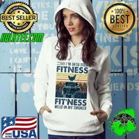 I'm Into Fitness Fit'ness Meat In My Smoker BBQ Funny Hoodie