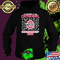 OSU Football Cotton Bowl 2025 Signatures Roster Hoodie