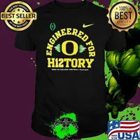 Oregon Ducks 2024 2025 College Football Playoff Engineered for History Unisex