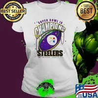 Pittsburgh Steelers Super Bowl IX Champions New Orleans Ladies tee
