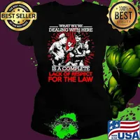 Smokey And The Bandit What We're Dealing With Here Is A Complete Lack Of Respect For The Law T Shirt Ladies tee