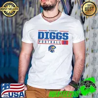 Top Kennedy Diggs Rally Kansas Jayhawks Shirt