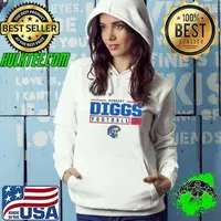 Top Kennedy Diggs Rally Kansas Jayhawks Hoodie