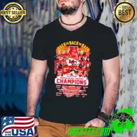 Kansas City Chiefs Back To Back To Back 2025 Afc Champions Shirt