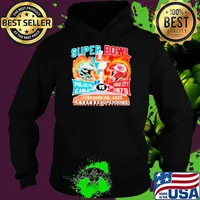 Kansas City Chiefs Vs Philadelphia Eagles February 09 2025 Super Bowl Lix Helmet Hoodie