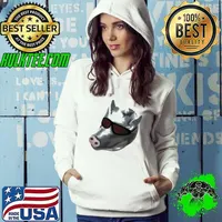 Pig with sunglasses classic Hoodie