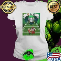 Poster Philadelphia Eagles Vs Kansas City Chiefs Super Bowl LIX Game Day Travis Kelce And Taylor Draw t shirt