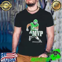 SB MVP Saquon Barkley Philadelphia Eagles NFL Football Pardon My Take Painting shirt