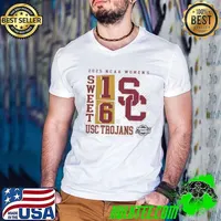 USC Trojans 2025 NCAA Women’s Basketball Tournament March Madness Sweet 16 No Look Pass shirt