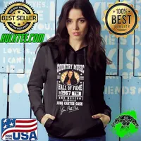 Country Music Hall Of Fame and Museum Nashville June Carter Cash est 1967 signature shirt