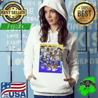 Duke Blue Devils Mens Basketball The Road Ends Here NCAA Final Four ANd Then There Were Four Caricatures Hoodie