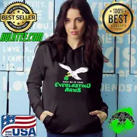 Hold me in your Everlasting Arms Eagles Hoodie